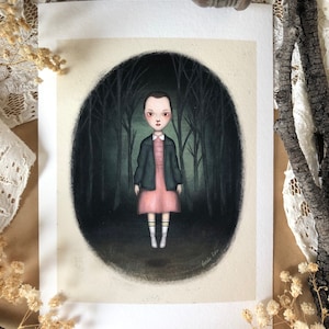 Eleven Giclée Art Print 5x7&quot;