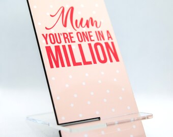 Mother's Day Mobile phone stand / Mother's Day gift / Mother's Day / Mobile Phone Stand
