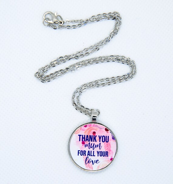 mum pendant necklace
