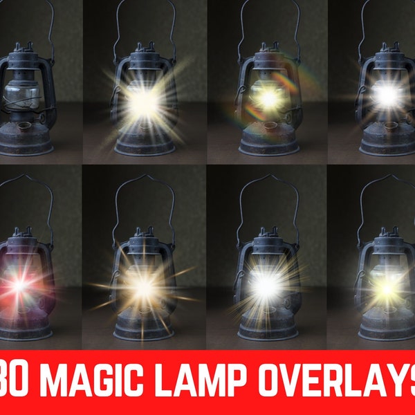 80 Laternenlicht Foto Overlays, Lampenlichter, Diverse und Bunt, Lichtstrahlen, Lens Flare, Photoshop Weihnachten, Overlay Fotos