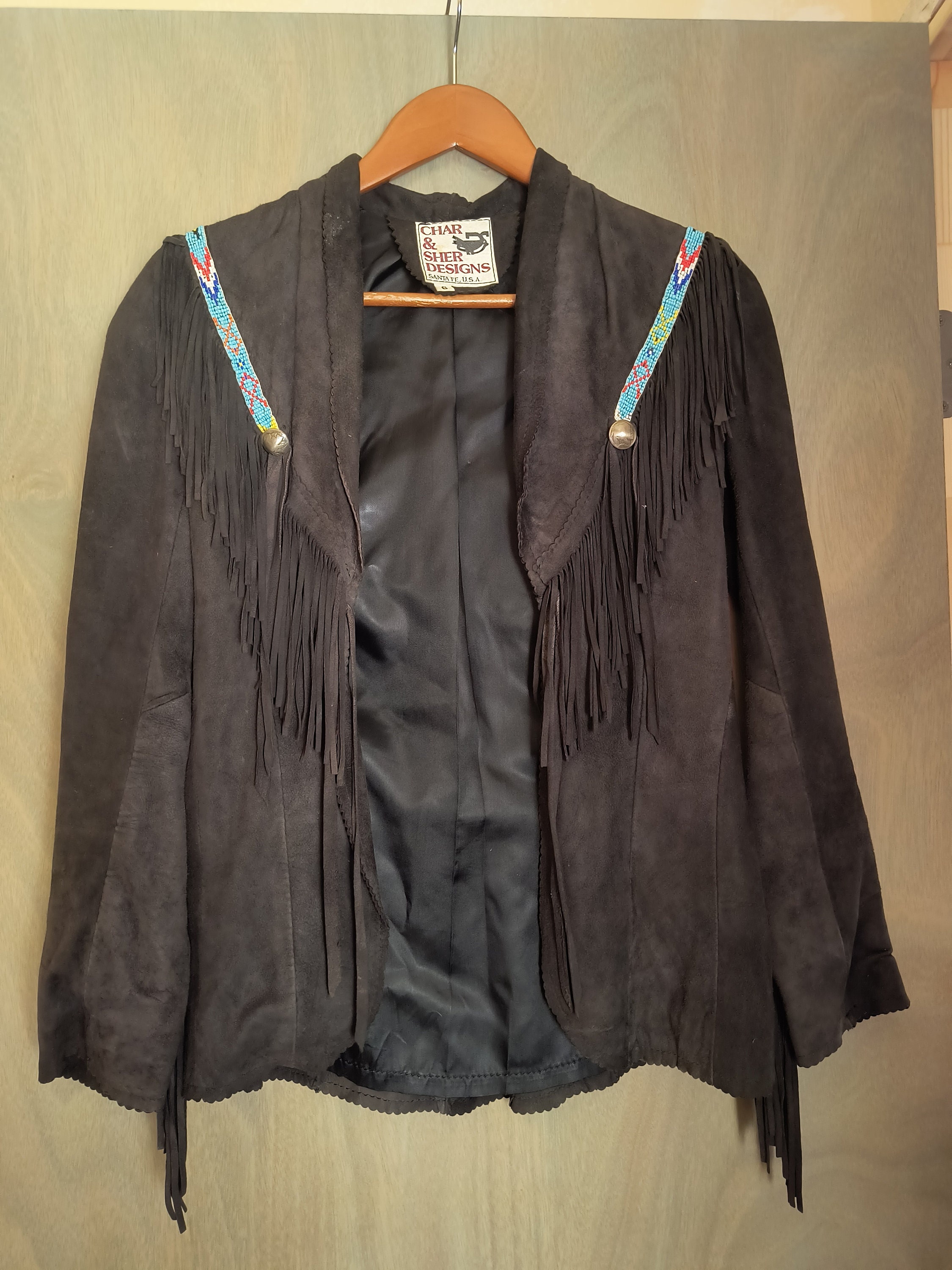 Char Leather Jacket - Etsy