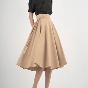 Women&#39;s Wrap Skirt Korean Modern Hanbok women A-line skirt Vintage Party Skirt TETEROT SALON Wave skirt 물결 치마