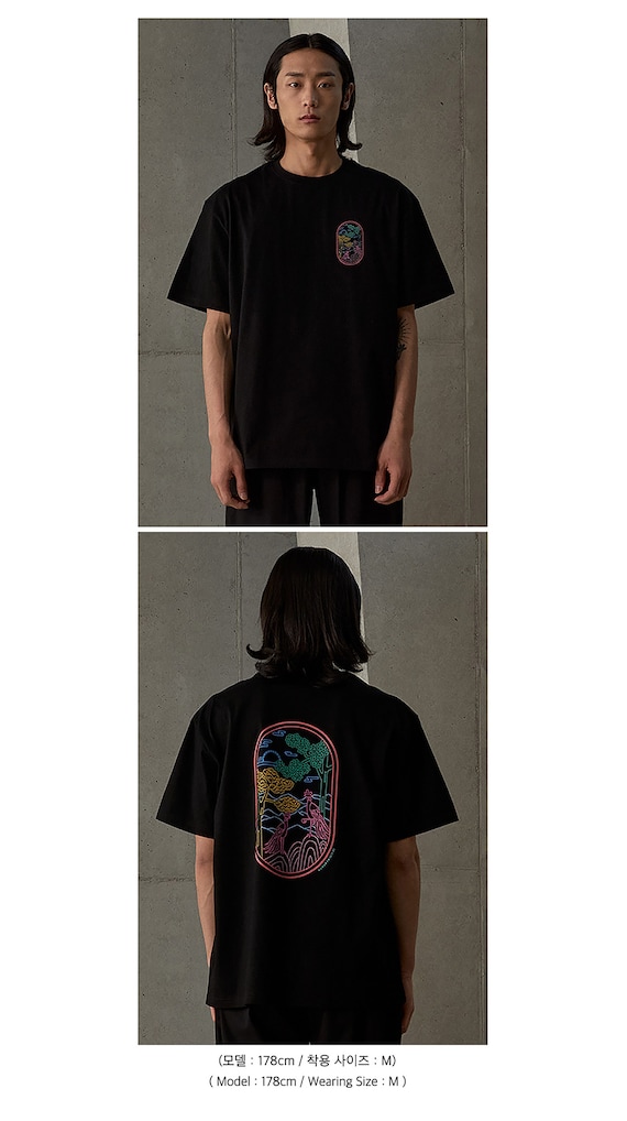 UNISEX T-shirt Kpop Street Fashion Oversized Top Traditional