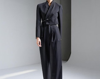 Hanbok Loose fit Pants Comfortable Trousers TETEROT SALON Gangsan Pants 강산 바지