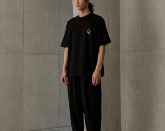 UNISEX T-shirt Kpop Street Fashion Oversized Traditional