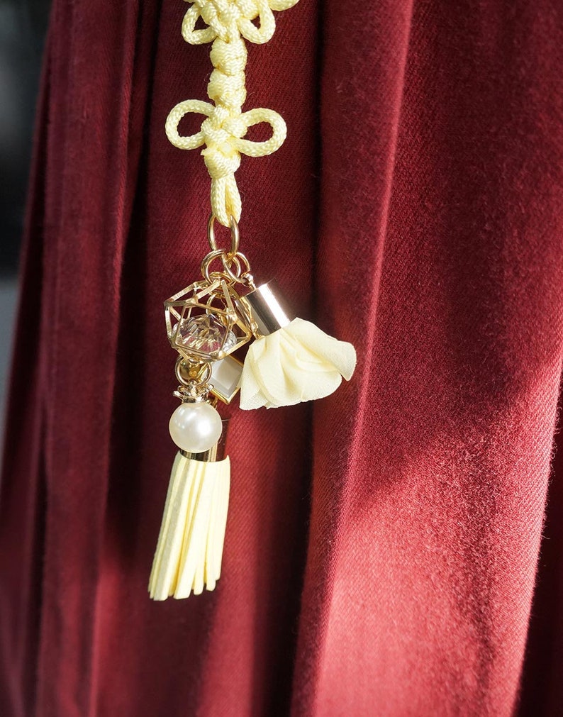 TETEROT SALON Sweet \ub178\ub9ac\uac1c \uc544\uae30\uc790\uae30\ud55c Clothes Accessories Tassels Norigae Hanbok Classic Vintage Gift