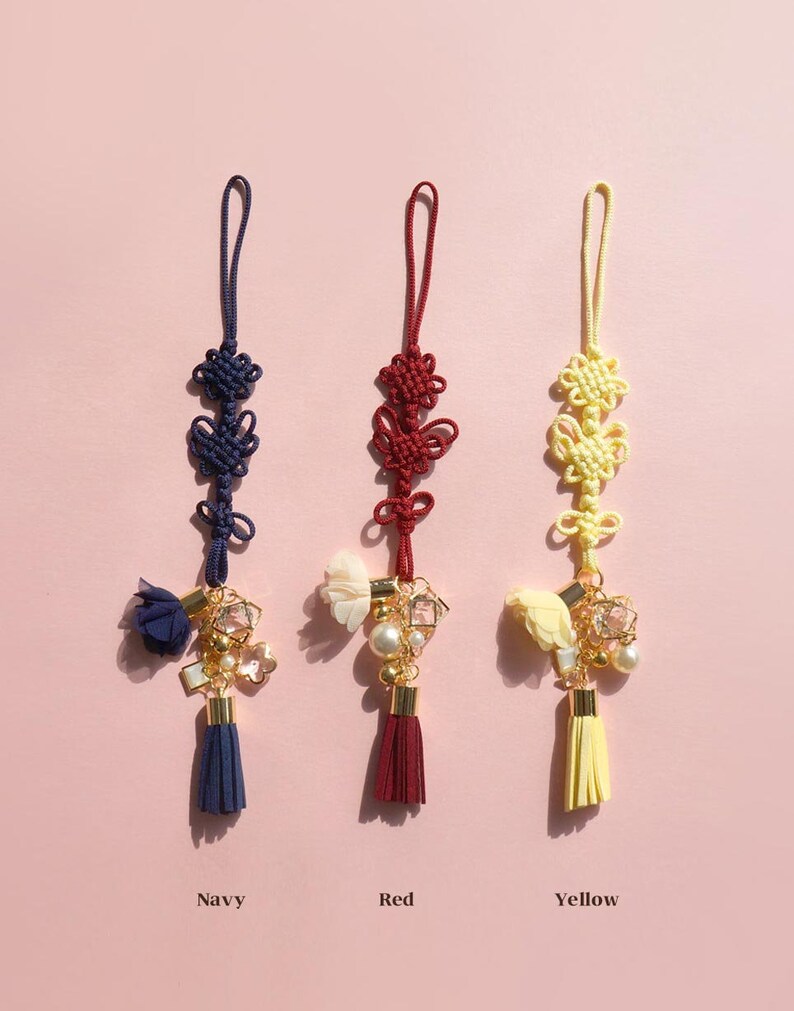 TETEROT SALON Sweet \ub178\ub9ac\uac1c \uc544\uae30\uc790\uae30\ud55c Clothes Accessories Tassels Norigae Hanbok Classic Vintage Gift