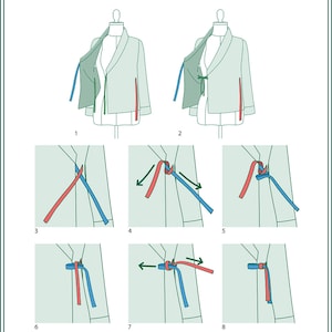 Kimono Japonais Pyjama Homme/Femme - Hanboki, Jacquard, Lâche, Pour Maison, Lounge, Printemps 2025