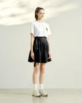 a minimalist modern hanbok-style, High waist Wrap skirt TETEROT SALON 단비 미니 허리치마 product logo