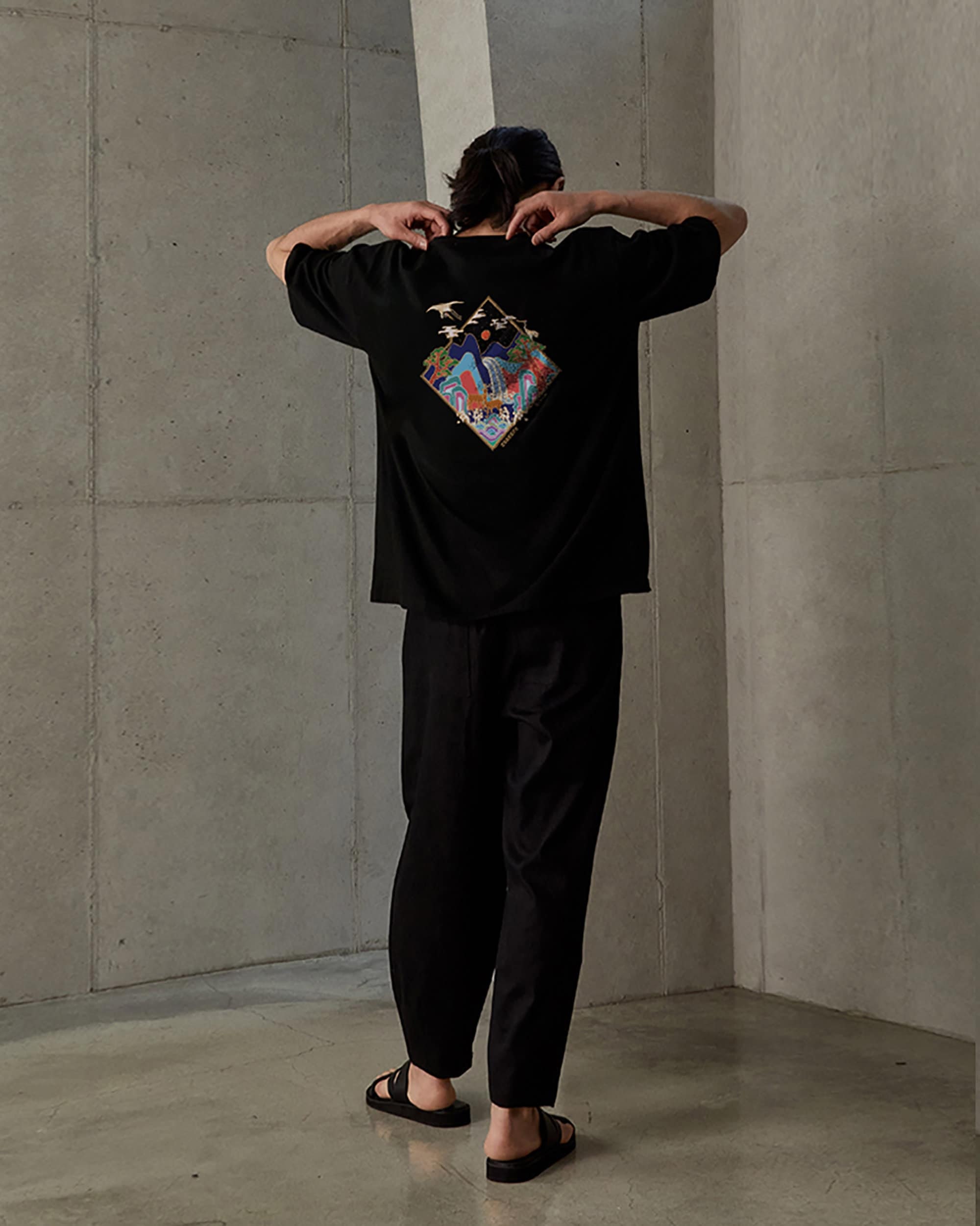 UNISEX T-shirt Kpop Street Fashion Oversized Traditional
