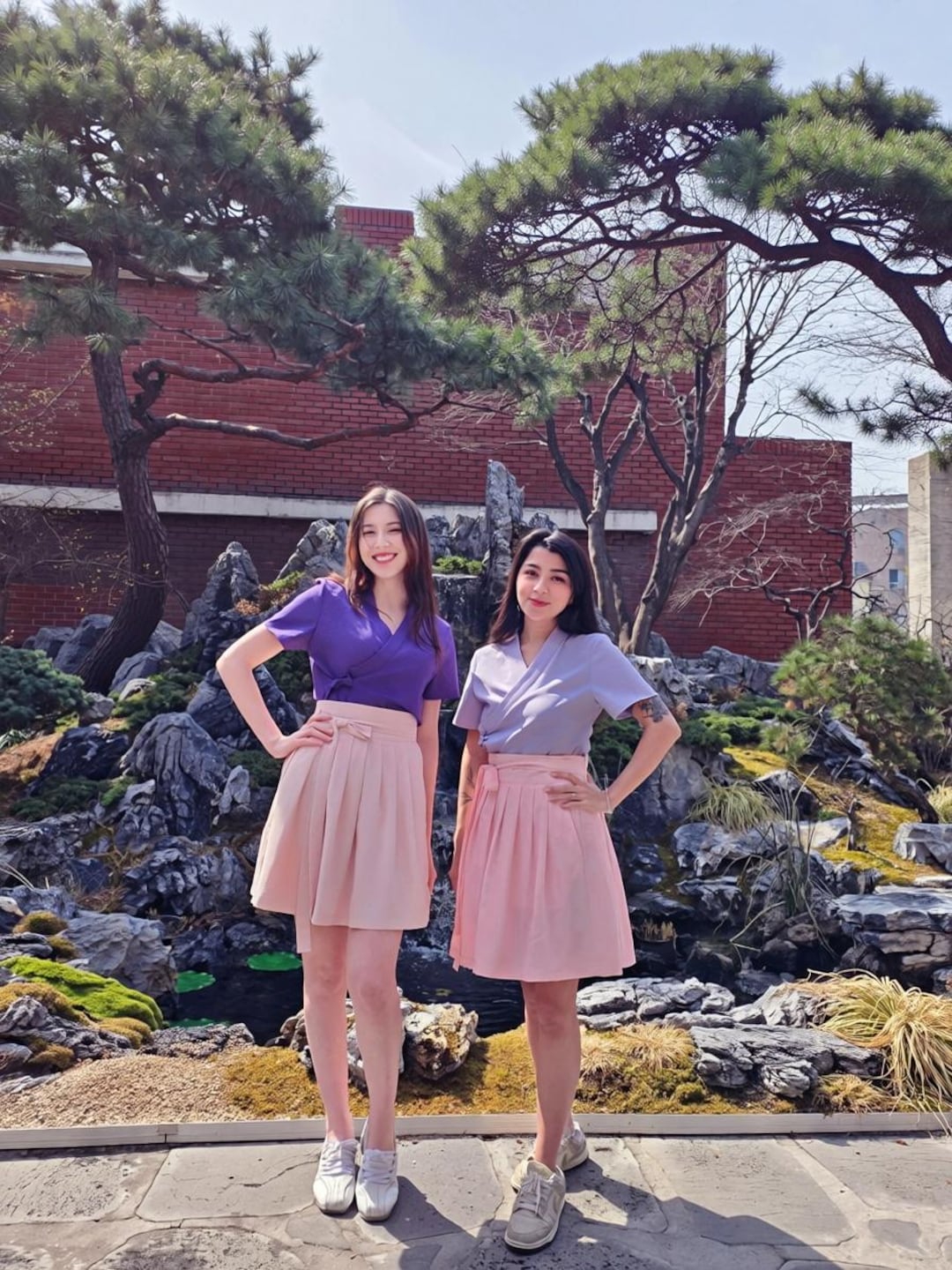 Modern Hanbok Blouse Bts Theme Plus Size Top Jeogori Wrap Shirt