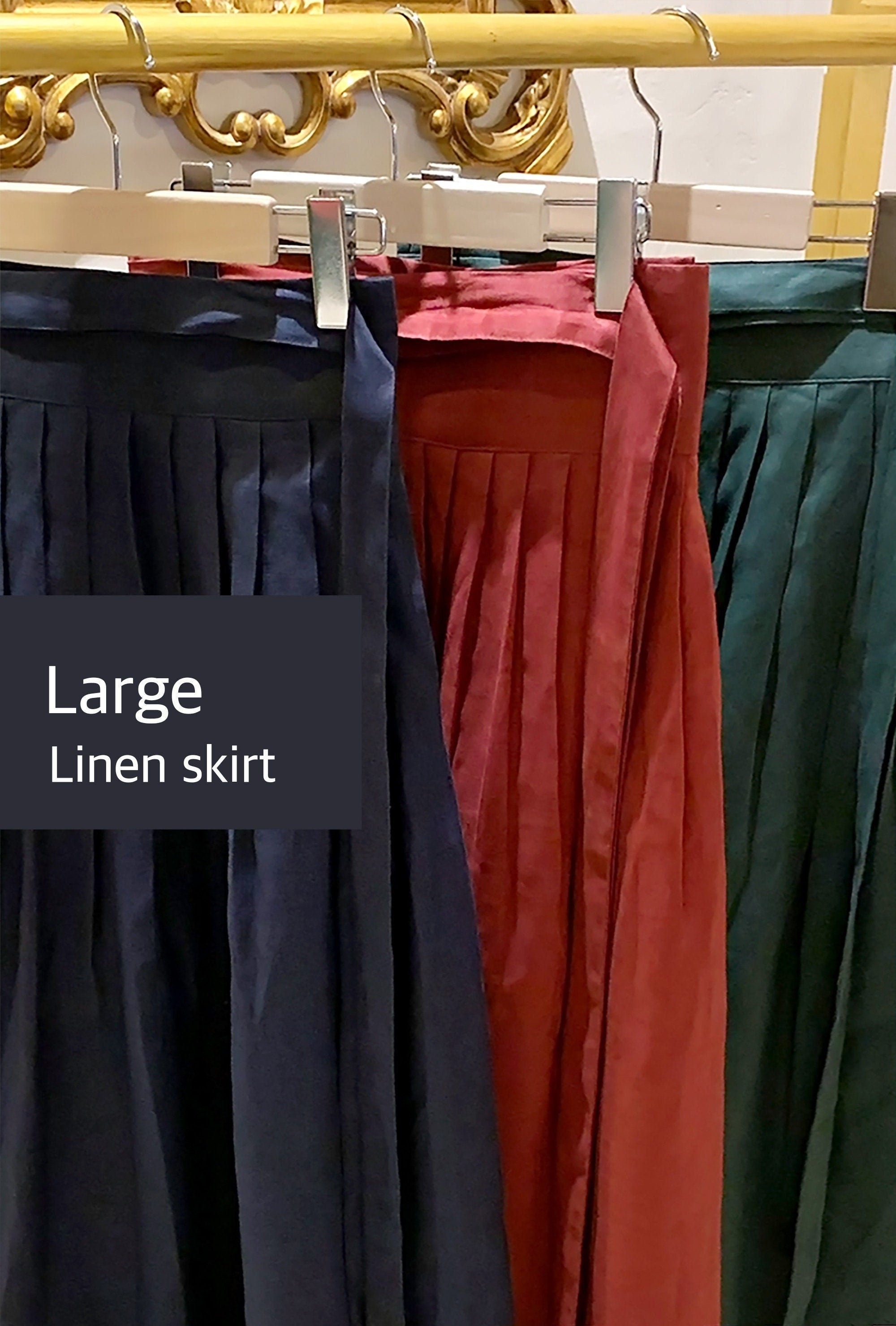 Plus Size (31inch~38inch) Pure Linen 100% Korean Modern Hanbok