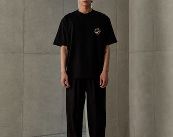 UNISEX T-shirt Kpop Street Fashion Oversized Traditional