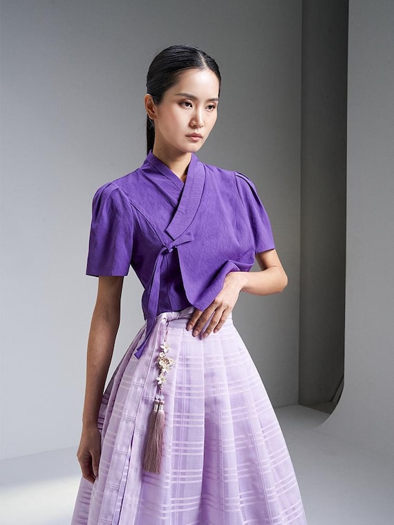 Modern Hanbok Blouse Korean Style Fashion TETEROT SALON Samdasoo