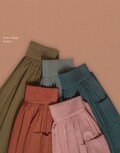 Women's  High Waist Wrap Skirt Vintage 8Colors With Deep pockets Skirt TETEROT SALON Ewha Village (6 colors) 이화마을 product logo