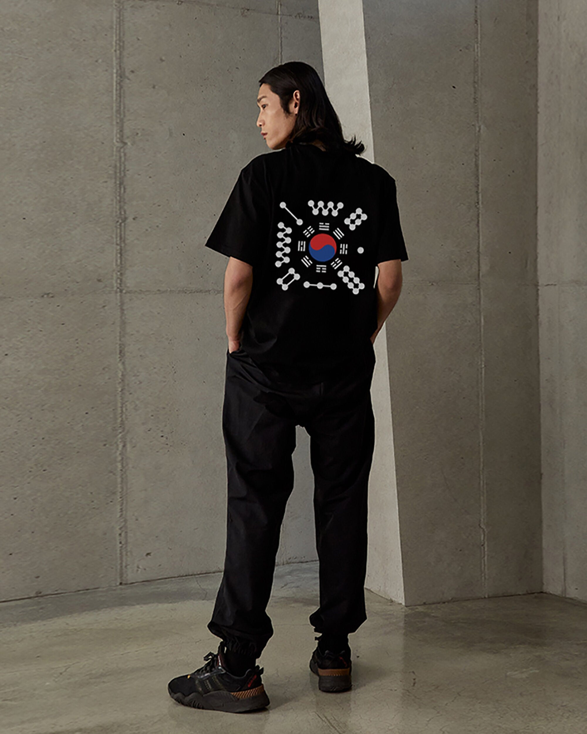 UNISEX T-shirt Kpop Street Fashion Oversized Top Traditional