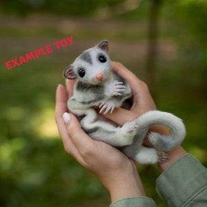 EXAMPLE TOY! Made to order Realistic sugar glider toy