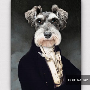 Custom Pet portrait,Romantic pet portrait,Regal pet portrait,Royal Pet Portrait,Historical portrait,Fine Art print or Digital file PORTRAIT#2