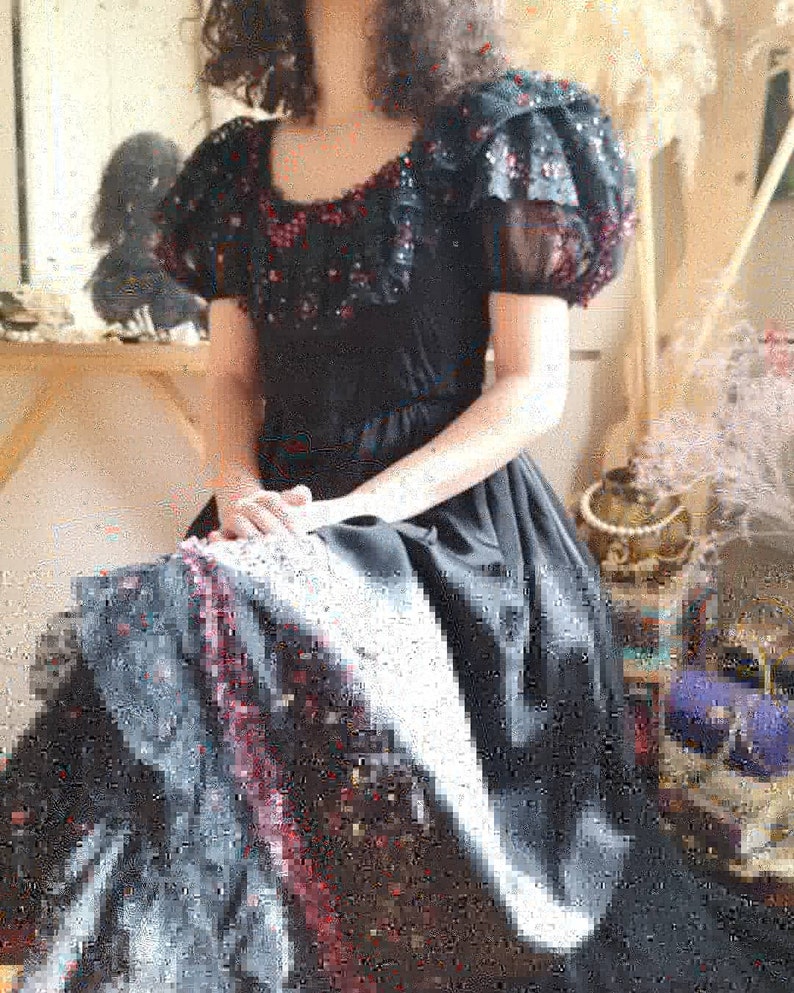 Vintage theatrical Farani/'s dress