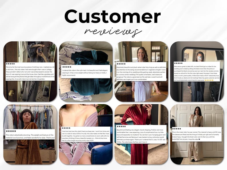 Bodenlange Robe, Samt-Robe, lange Robe für Braut, Braut-Robe, Brautparty-Robe Bild 8