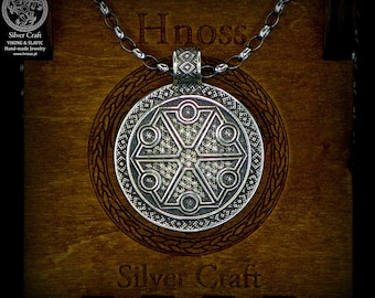 Slavic Silver Perun Necklace