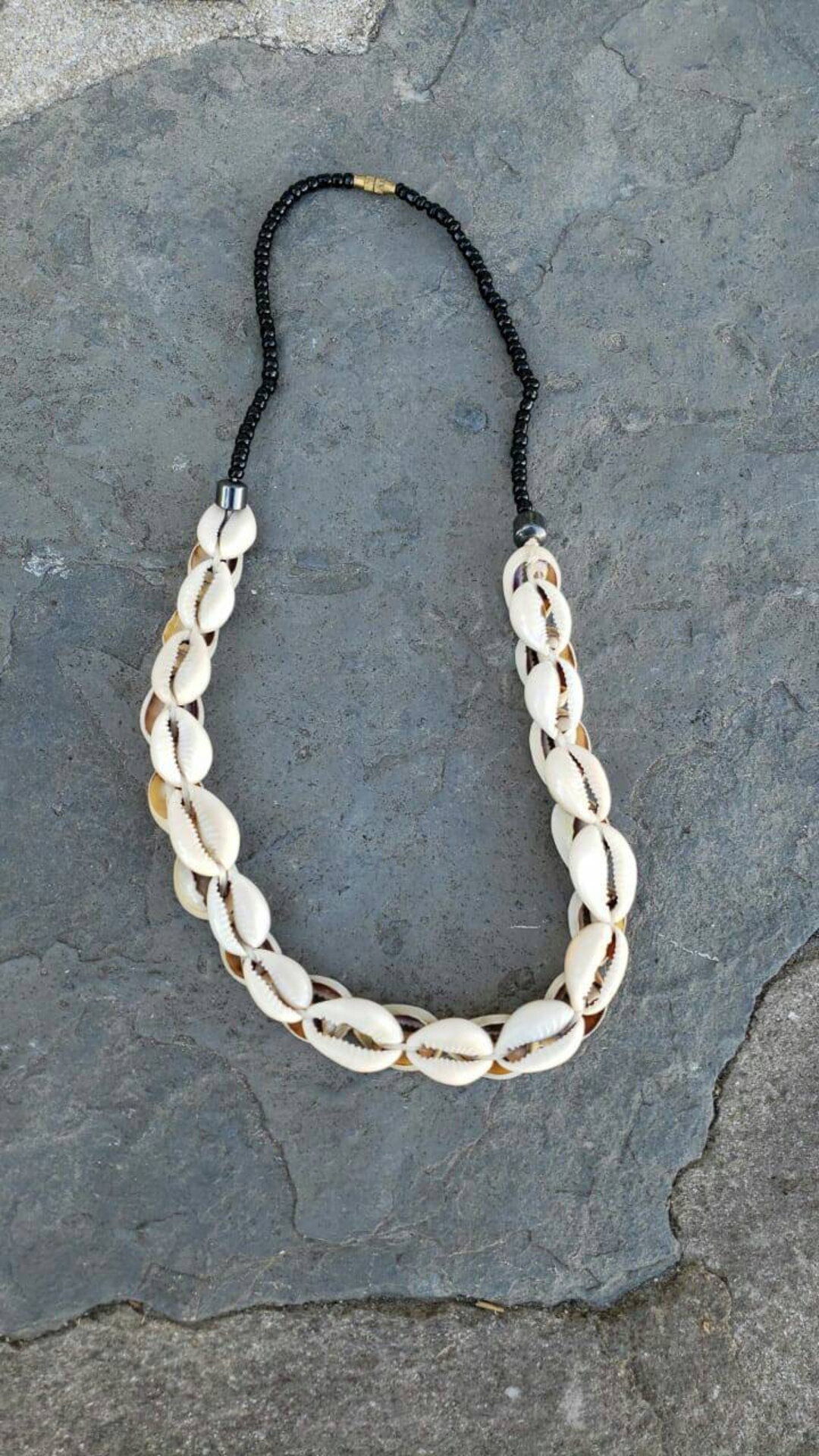 Cowrie Shell Choker Necklace. Ethnic. Tribal Seashell Beach Jewellery ...