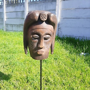 Dan Tribe Mask: African Home Decor Wall Art