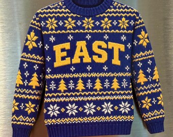 Magnet - East Grand Rapids Blue East Sweater