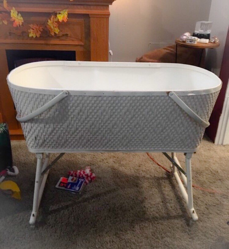 Mid century Vintage wicker Etsy