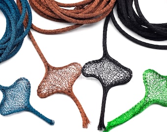 Titanium Mesh Tube by the Meter, 1m to 50m Available Wired Mesh Ribbon for Jewelry, Floral Design, Art, Wreaths