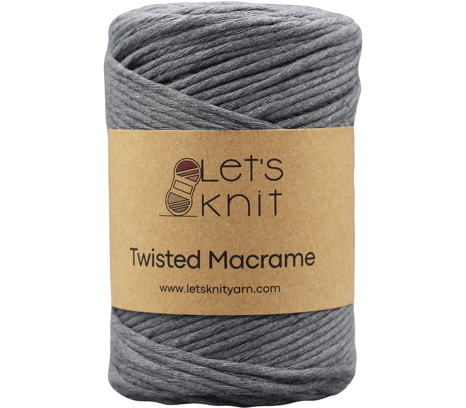 100 recycled cotton cord 3mm macrame cord 150mt 250gr soft Etsy