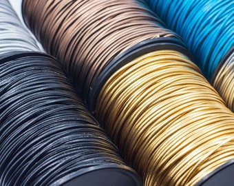 Metallic Leather Cord – 1.5mm Jewelry String