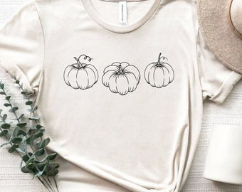 Hand Drawn Pumpkin SVG – Fall Clipart, Cricut, Silhouette (Digital Download)