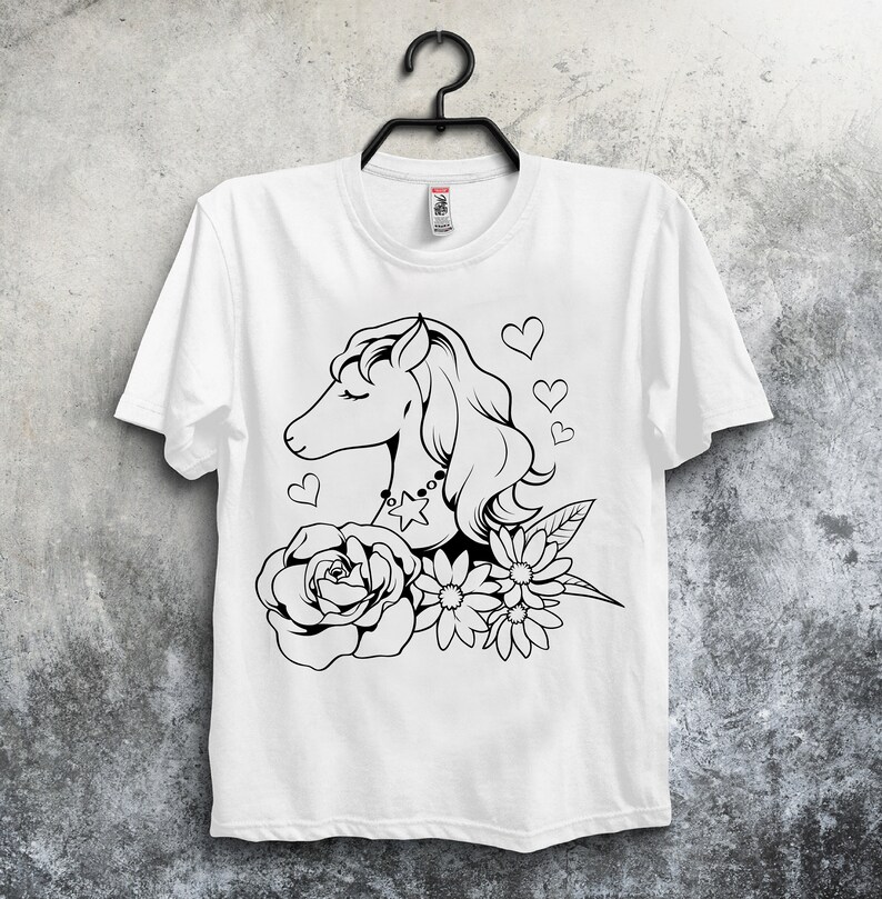 Download Floral Horse Head SVG Files for Cricut Silhouette Horse ...