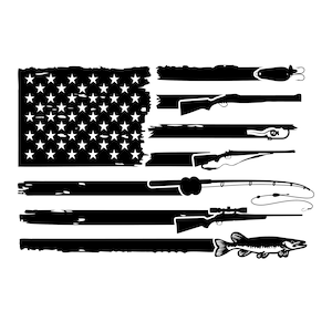 Free Free 150 Fishing American Flag Svg Free SVG PNG EPS DXF File
