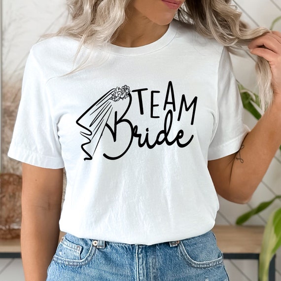 Team Bride SVG Cutting Files for Cricut, Silhouette DIY Bachelorette Party  T Shirt for Bridesmaids, Maid of Honor, Bride-best Selling Items - Etsy UK