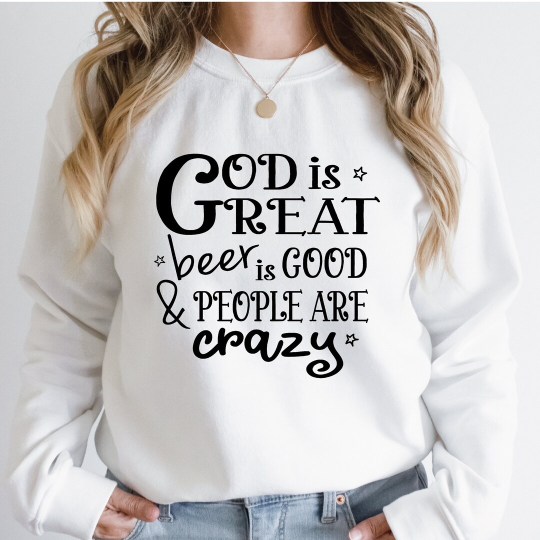 God is Great Beer is Good SVG Country Music Lyrics SVG Quote Saying