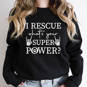 Ik red SVG | Wat is jouw superkracht SVG | Dierenredder SVG | Bevorder T-shirtontwerp | Kattenliefhebber SVG | Hondenliefhebber SVG