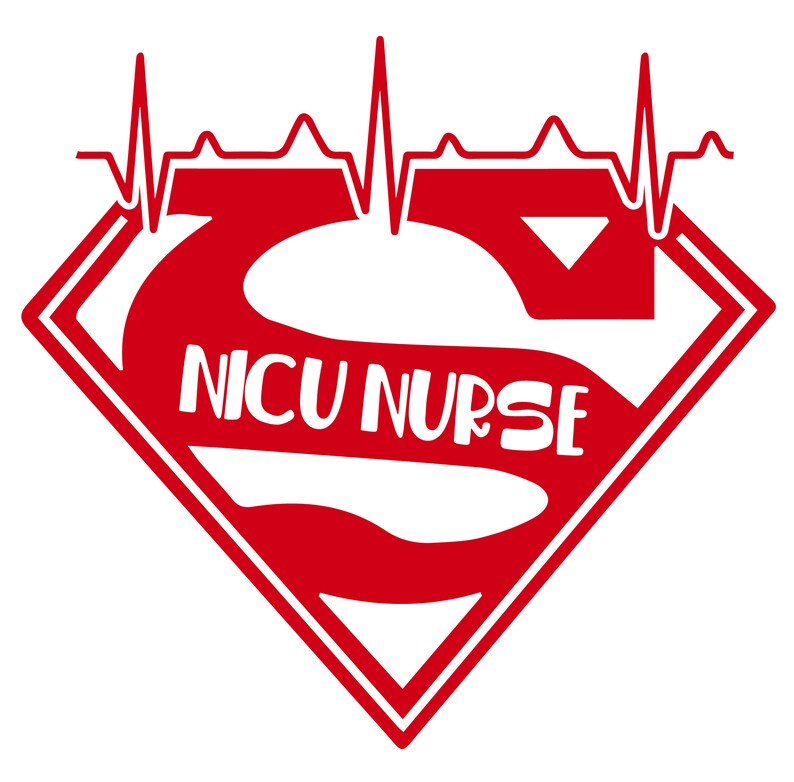 Download NICU Super Nurse SVG Cute Digital T Shirt Design for | Etsy