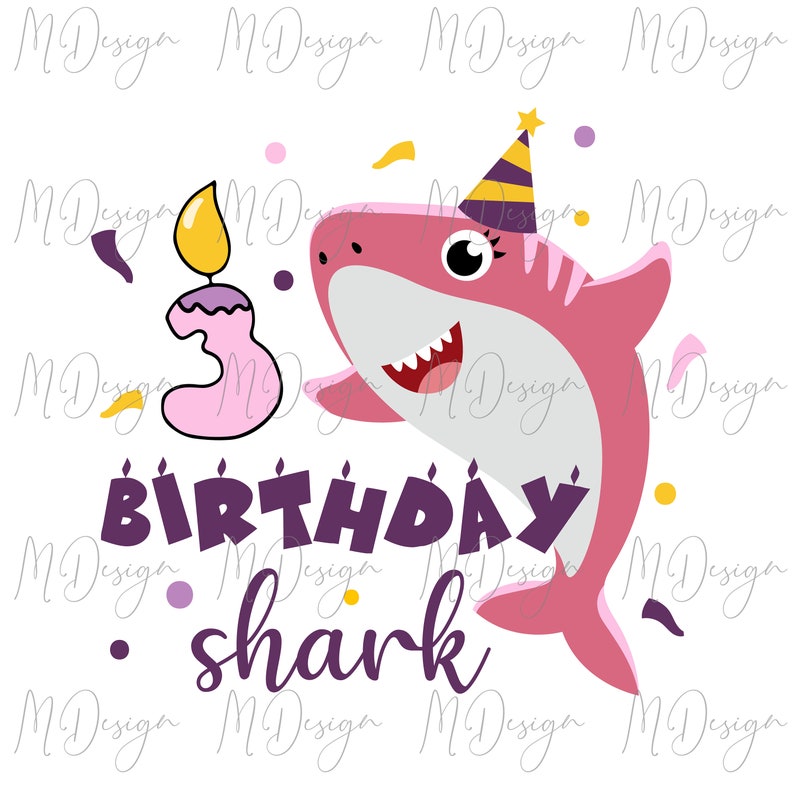 Free Free 200 Baby Shark 3Rd Birthday Svg SVG PNG EPS DXF File