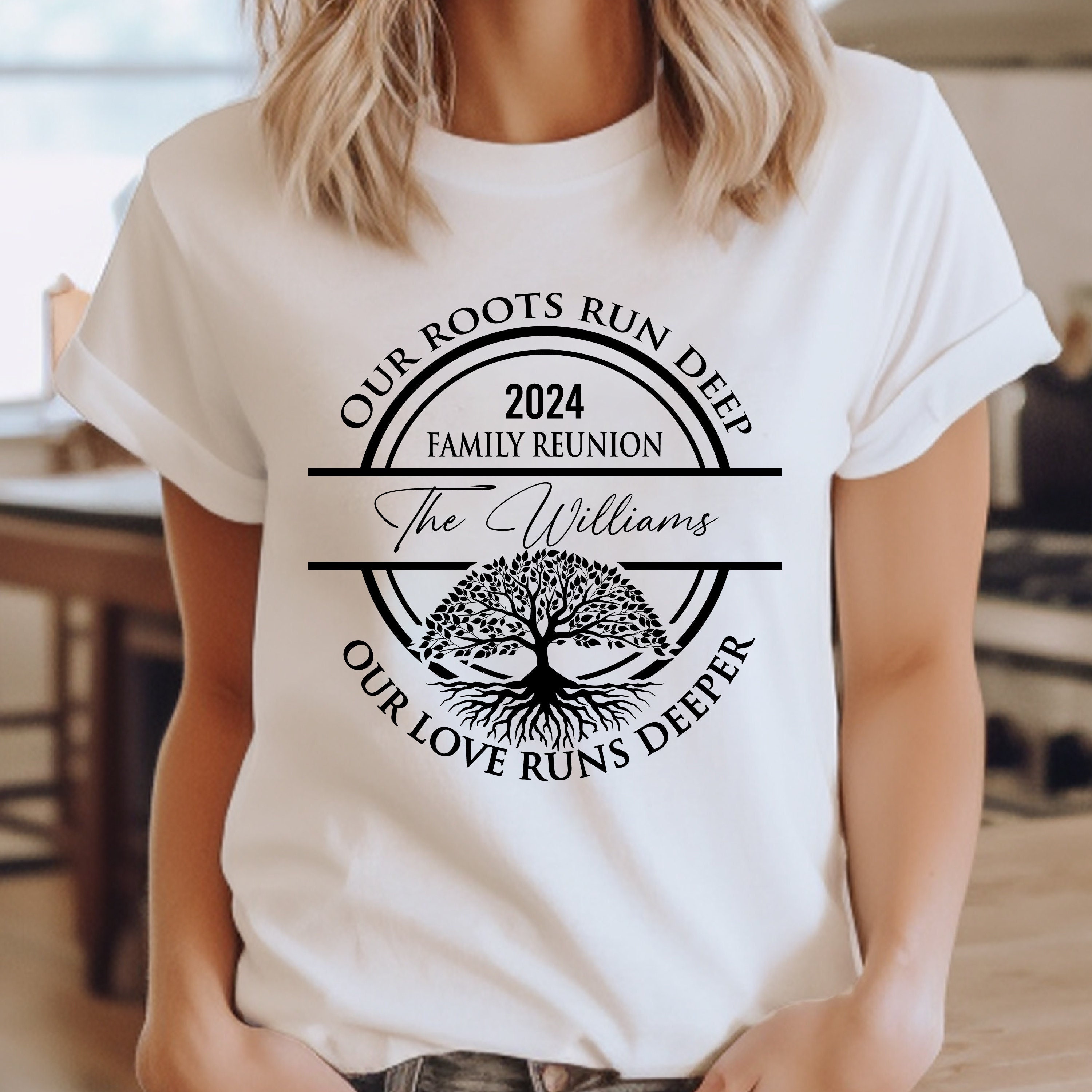 Family Reunion Tree SVG | Custom Shirt Design (digital Download) - Etsy