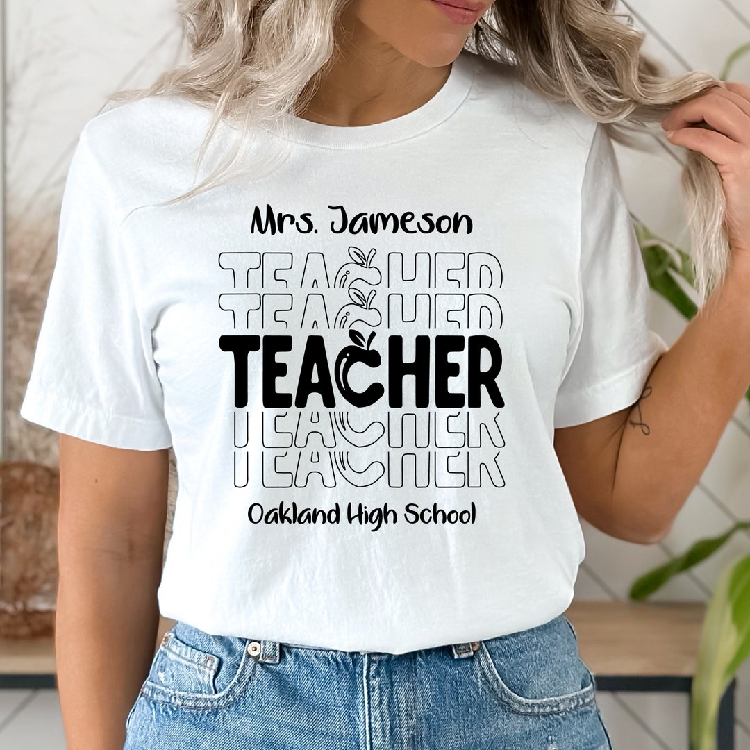 Unicorn Art Teacher T-Shirt Kindergarten & High School Unicorn Art Teacher T-Shirt Kindergarten & High School