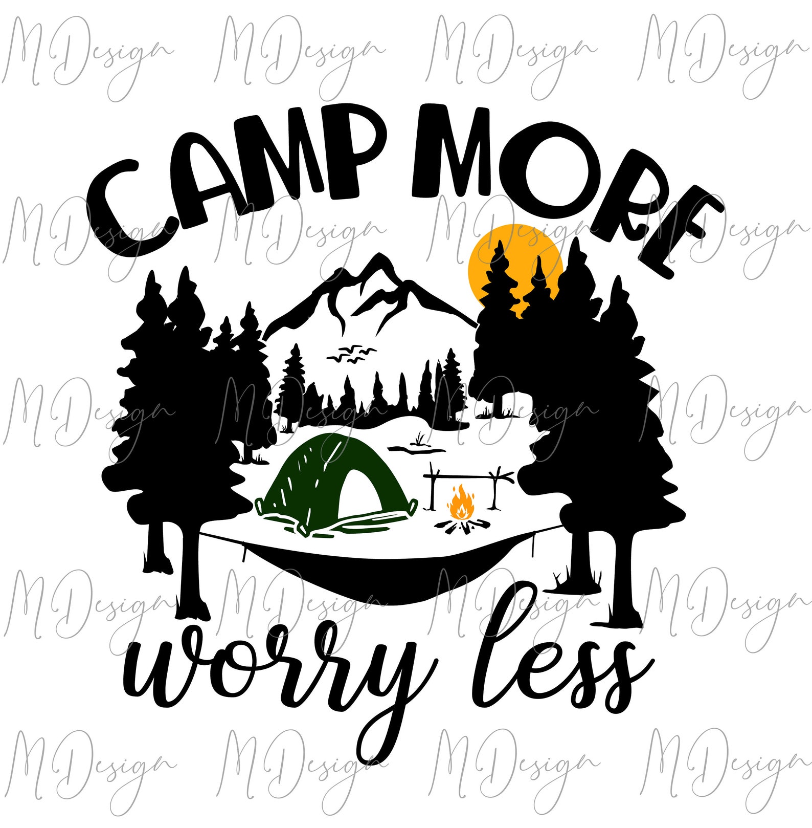 Funny Camping SVG Weekend Forecast Camping With a Chance of | Etsy
