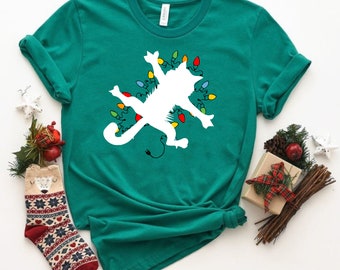 Funny Griswold Cat Christmas SVG – T-Shirt Design, Sublimation (Digital Download)