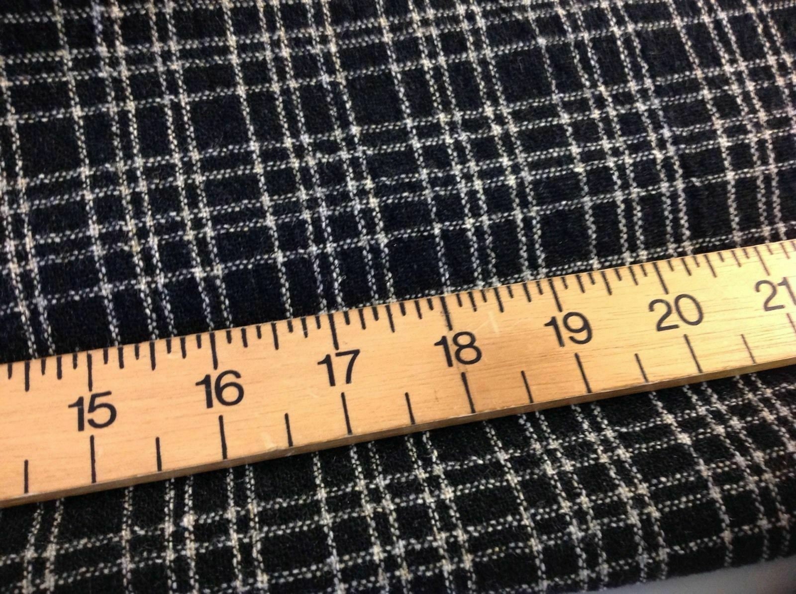 NEW Multi Colour Wool Check Suiting Boucle Fabric Seen on - Etsy