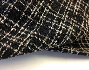 NEW Multi Colour Wool Check Suiting Boucle Fabric Seen On Designer Catwalk Image