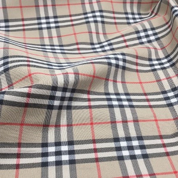 NEW High Class Check Fabric