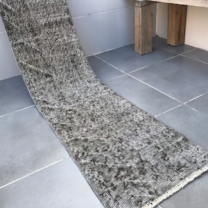 Small runner rug,6’7x1’3feet,kitchen rug,203x40cm,old modern rug,aztec runner rug,anatolian rug,dinner rug,gray rugs,gray runner rug,rugs