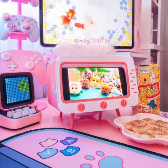 Kawaii Room Decor Tissue Box Phone Holder Tv Etsy