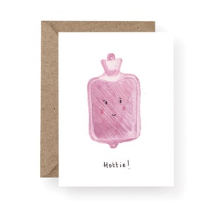 Hottie Hot Water Bottle Card image 1